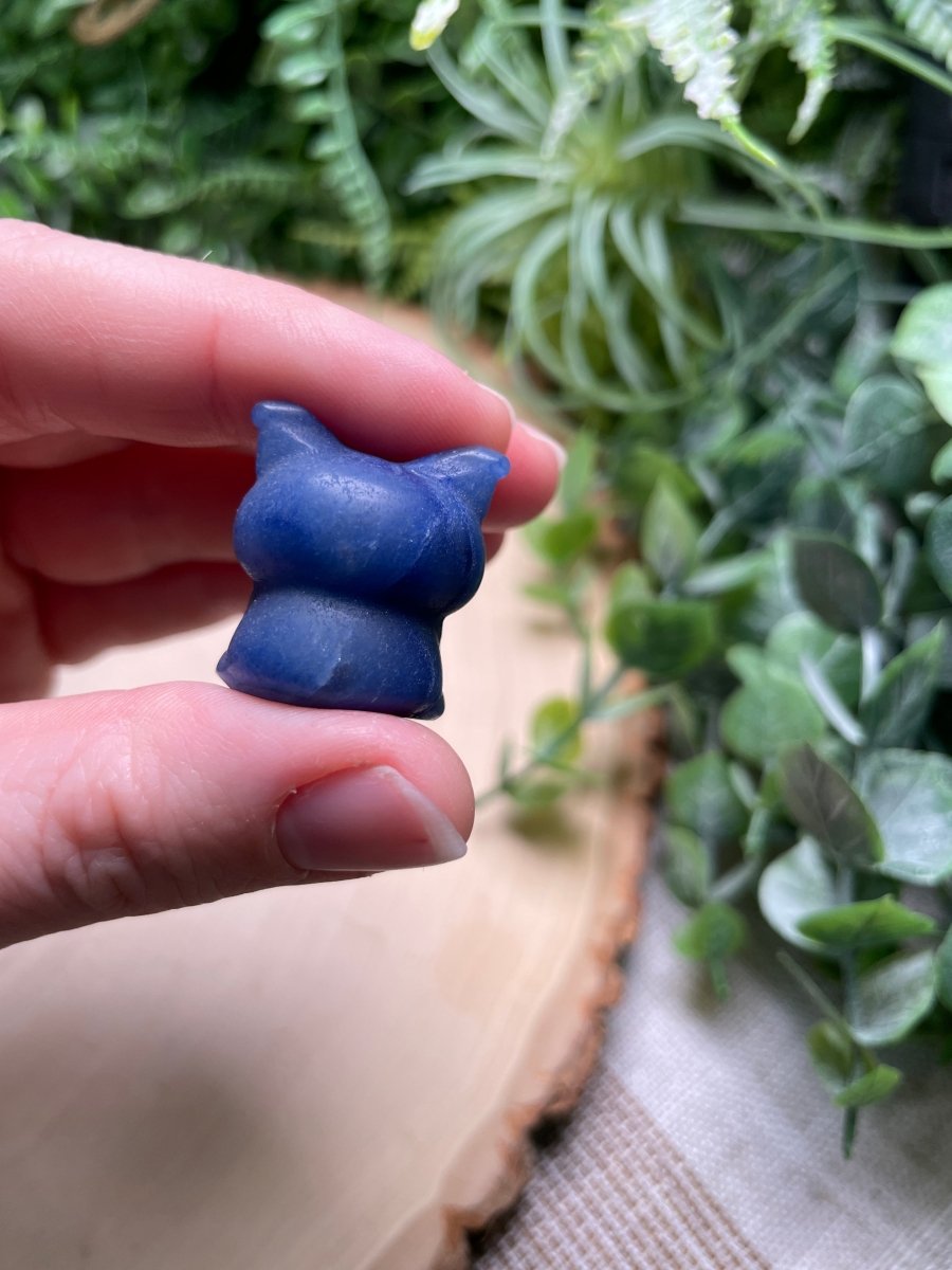 Crystal Kuromi from Hello Kitty (synthetic white jade available) | Copper Ashes