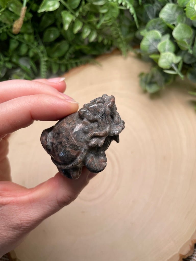 Crystal Lion Turtle | Copper Ashes