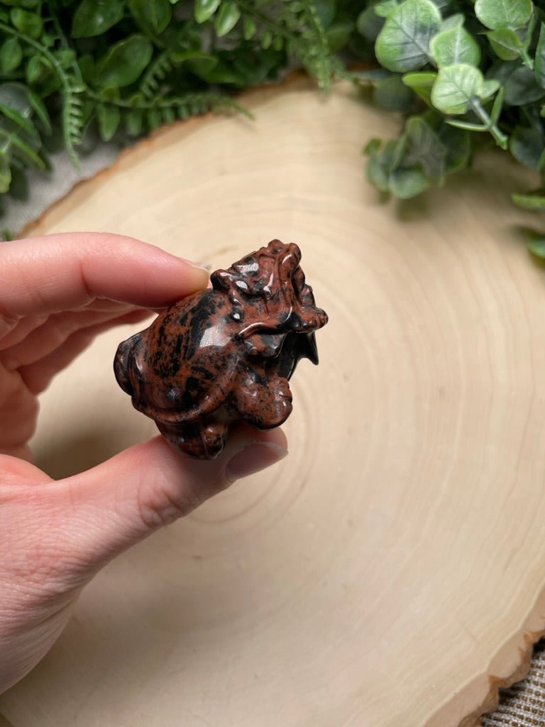 Crystal Lion Turtle | Copper Ashes