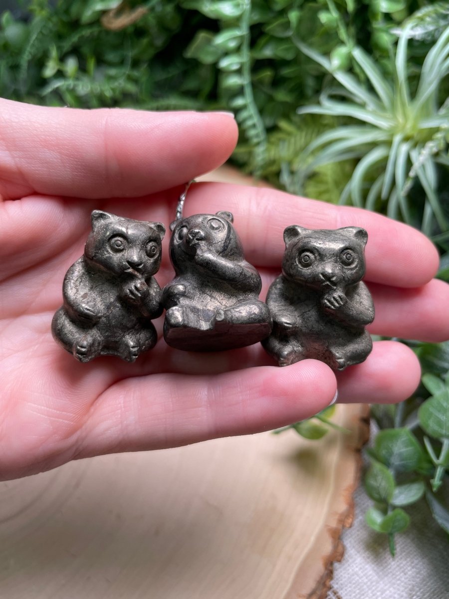 Crystal Panda Bear | Copper Ashes