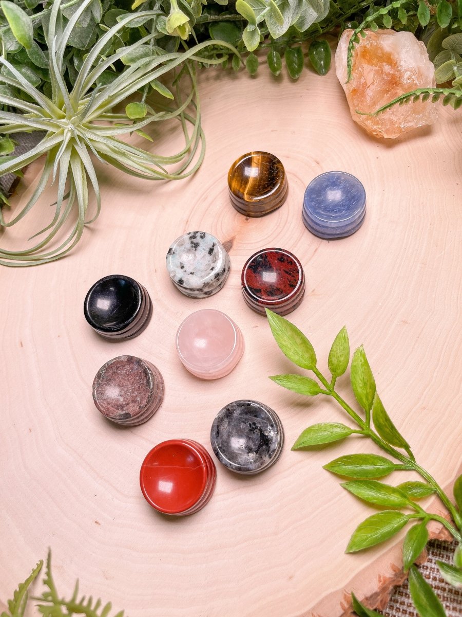 Crystal Sphere Holder | Copper Ashes