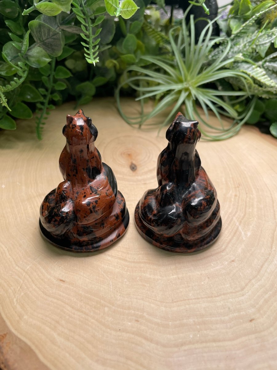 Crystal Three Tailed Fox/Kitsune | Copper Ashes