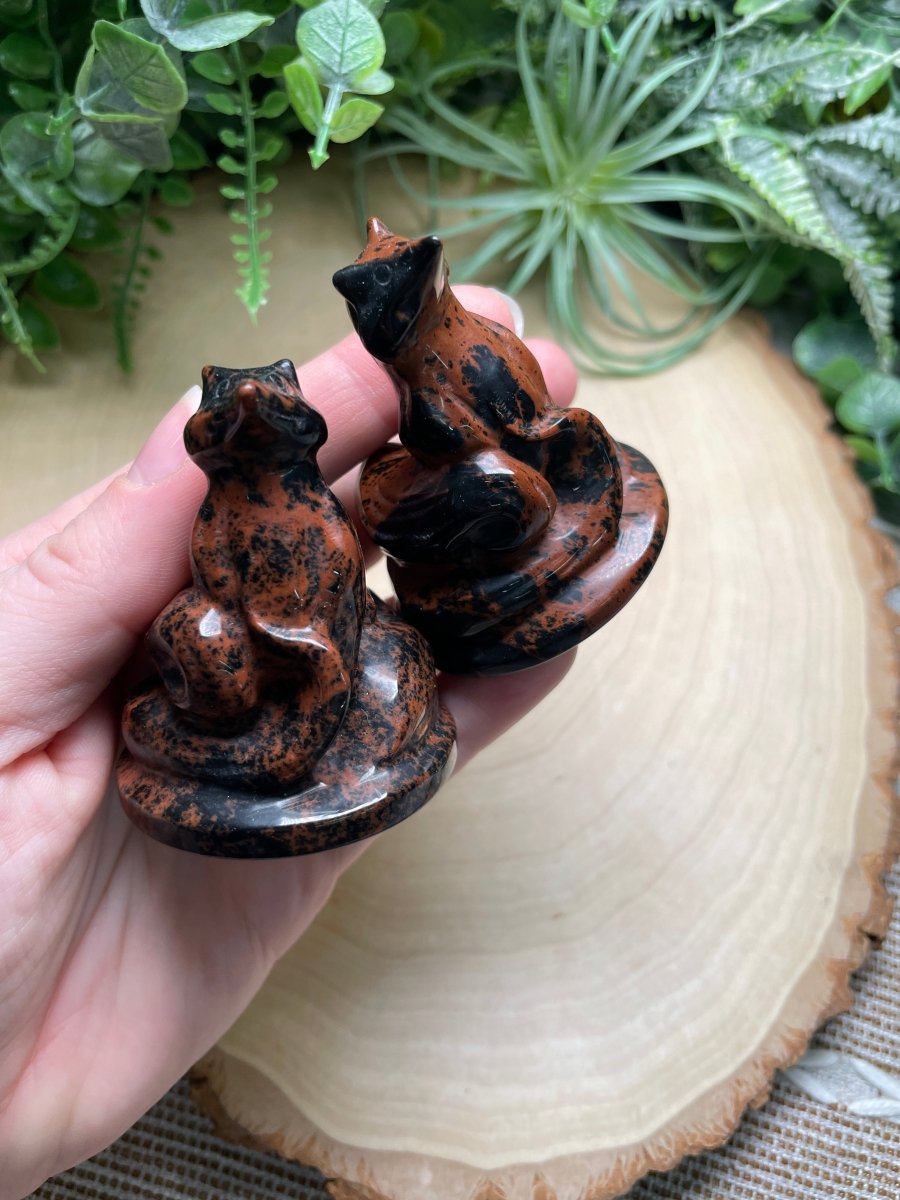 Crystal Three Tailed Fox/Kitsune | Copper Ashes