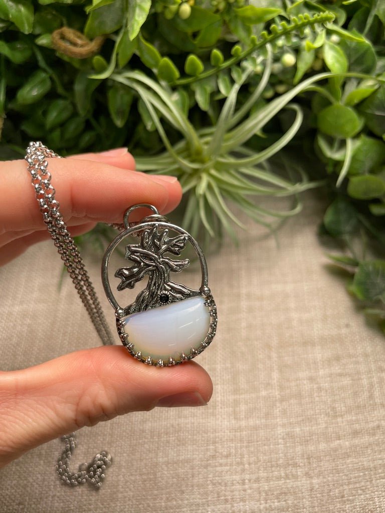 Crystal Tree of Life Necklace | Copper Ashes
