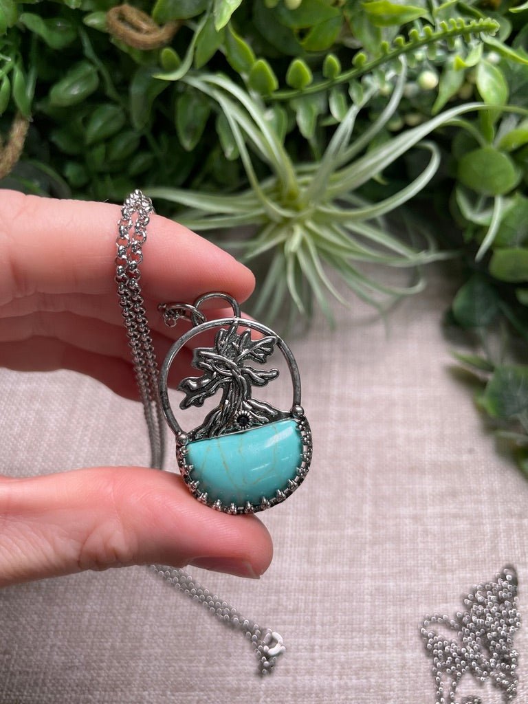 Crystal Tree of Life Necklace | Copper Ashes