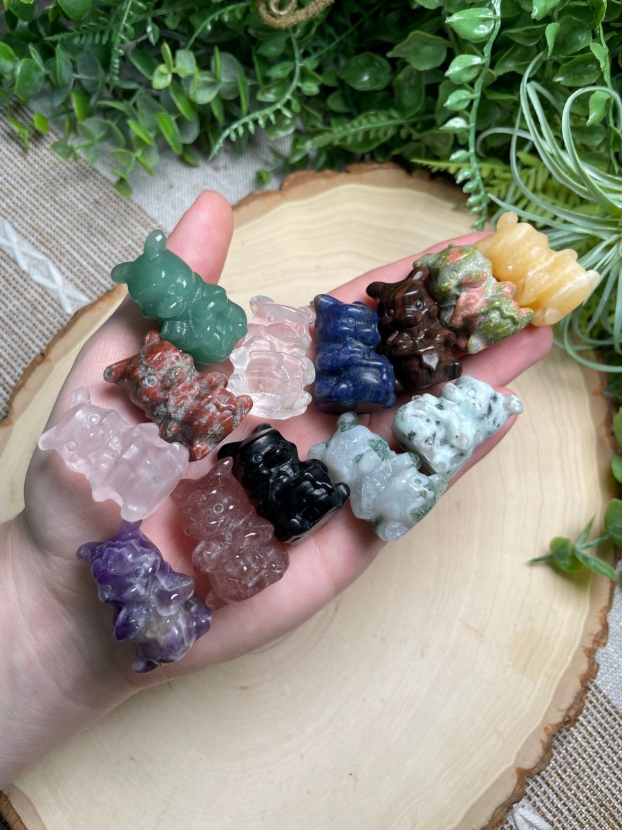 Crystal Winnie the Pooh Bear | Copper Ashes