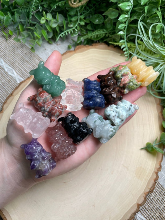 Crystal Winnie the Pooh Bear | Copper Ashes