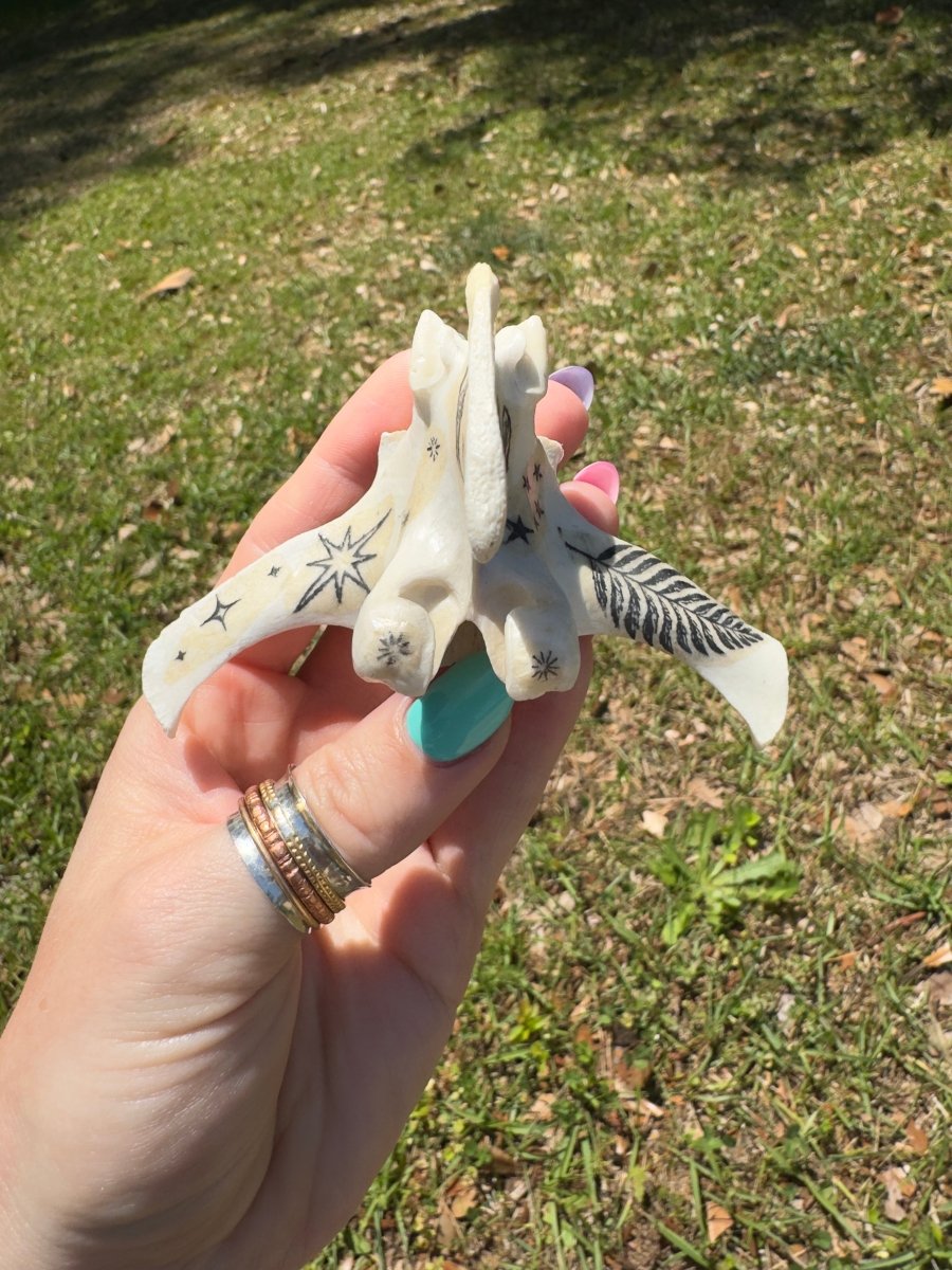 Decorated Bone | Copper Ashes