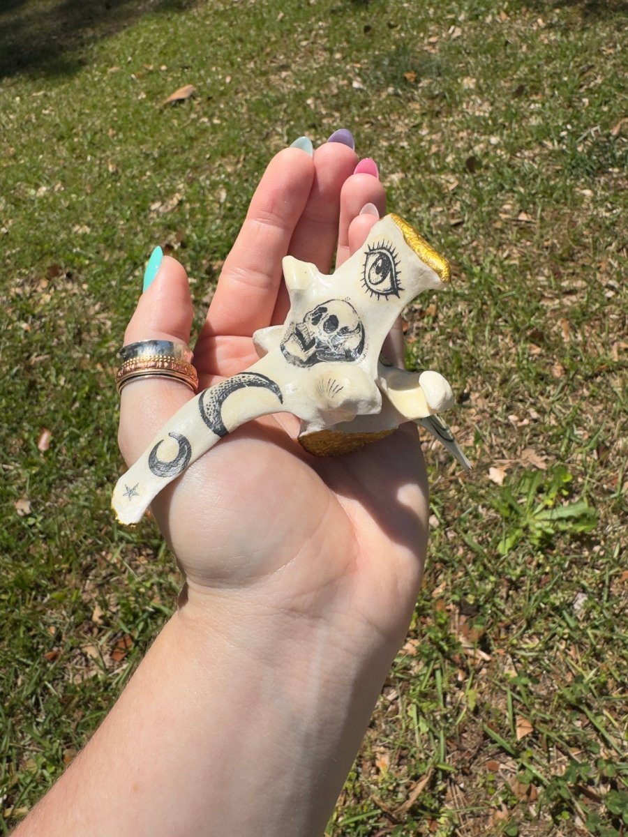 Decorated Bone | Copper Ashes