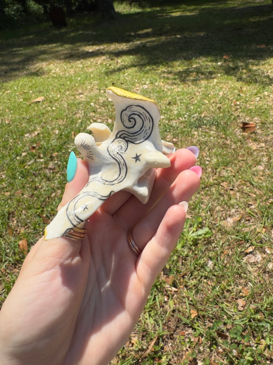 Decorated Bone | Copper Ashes