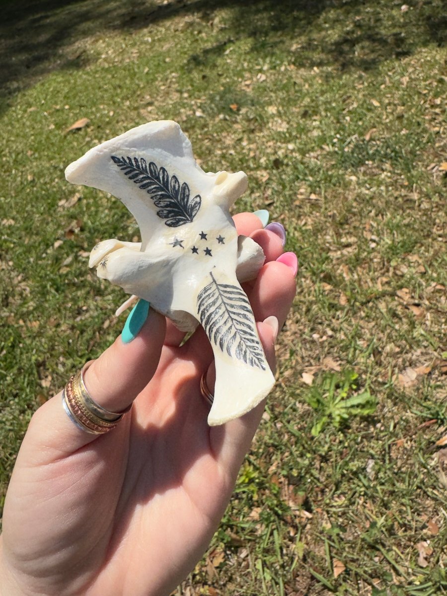 Decorated Bone | Copper Ashes