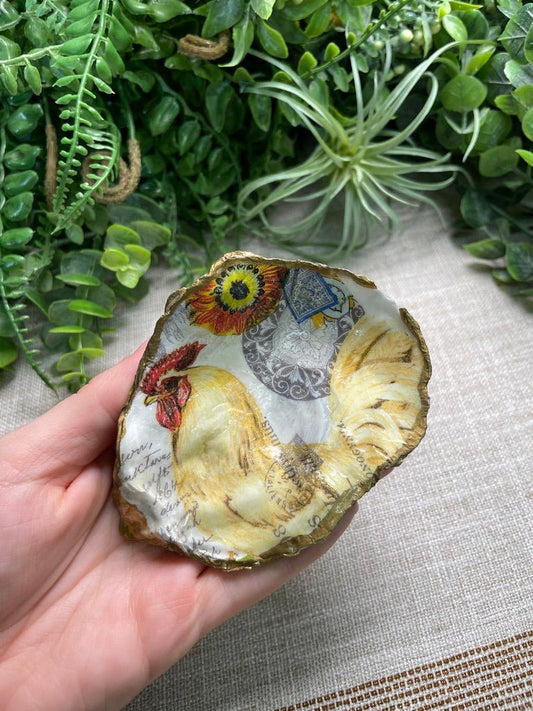 Decoupage Shell | Copper Ashes