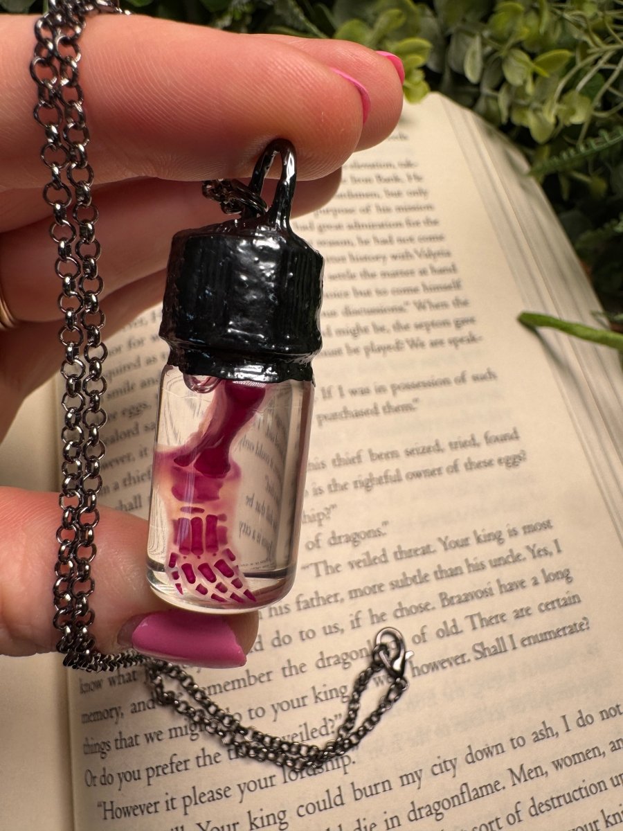 Diaphonized Rat Paw Oddity Necklace | Copper Ashes