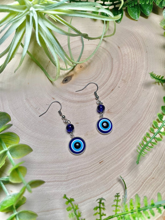 Evil Eye Earrings | Copper Ashes