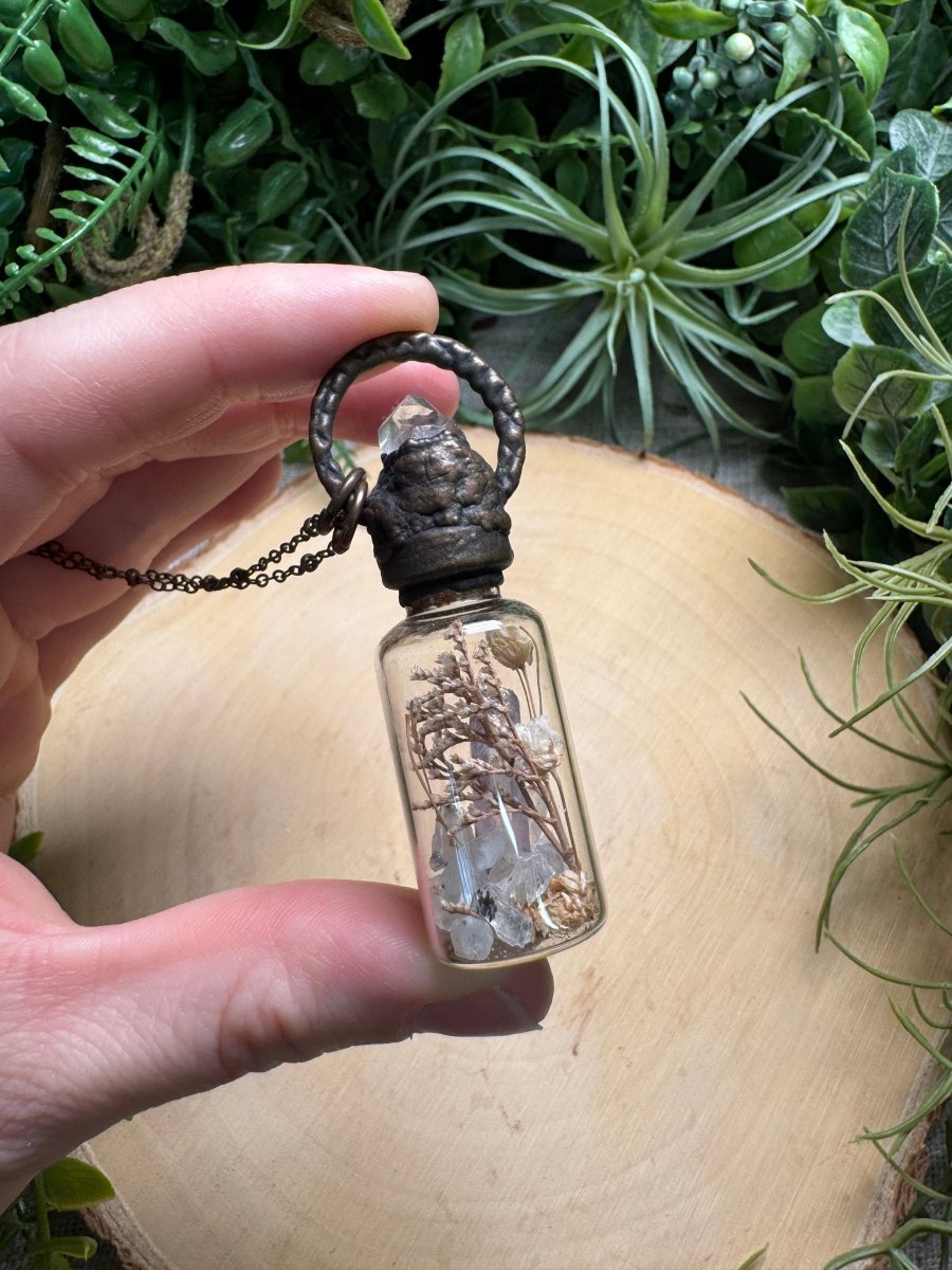 Fairy Vial Necklace | Copper Ashes