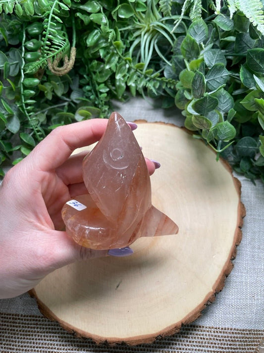 Fire Quartz Shark | Copper Ashes