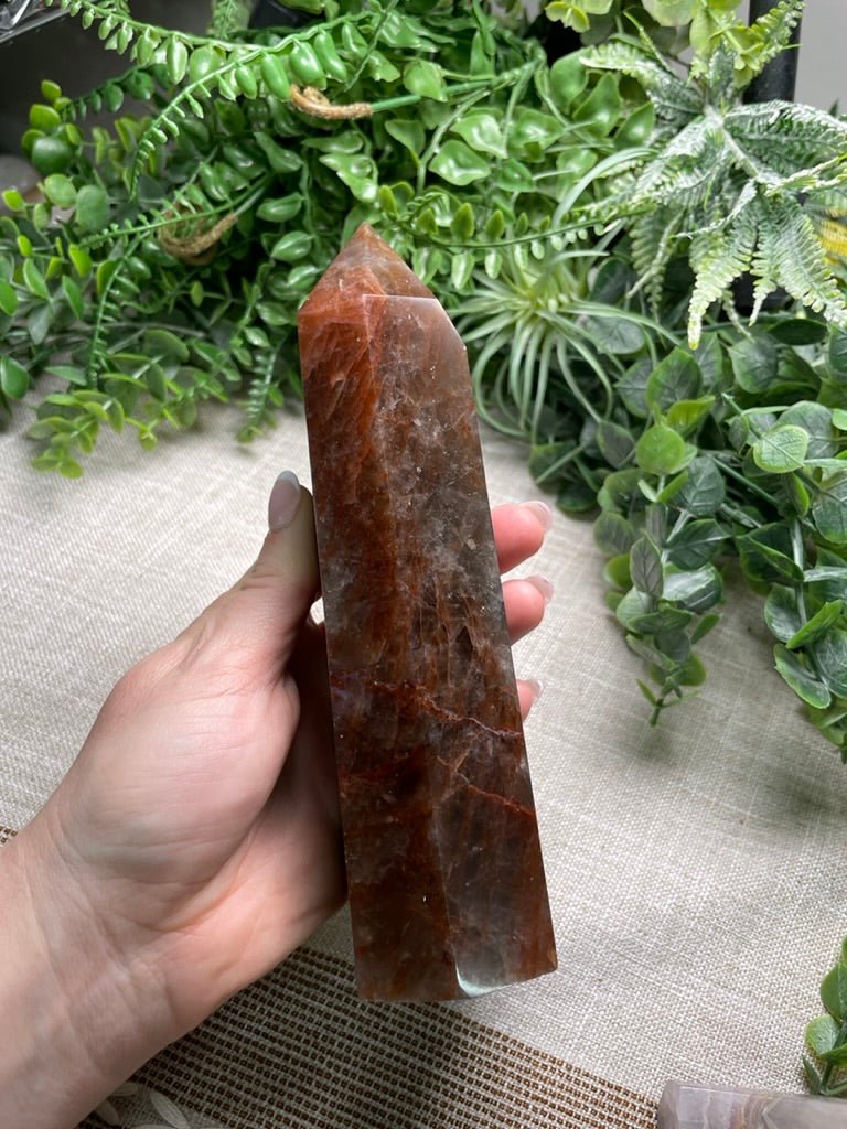 Fire Quartz Tower | Copper Ashes