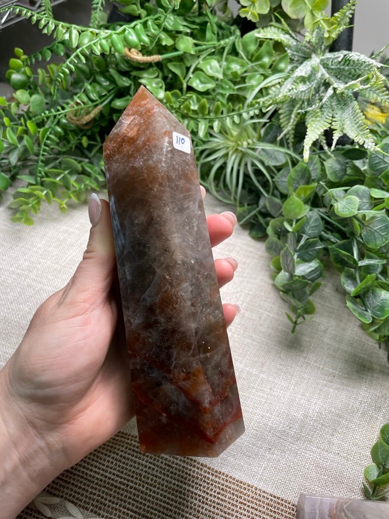 Fire Quartz Tower | Copper Ashes