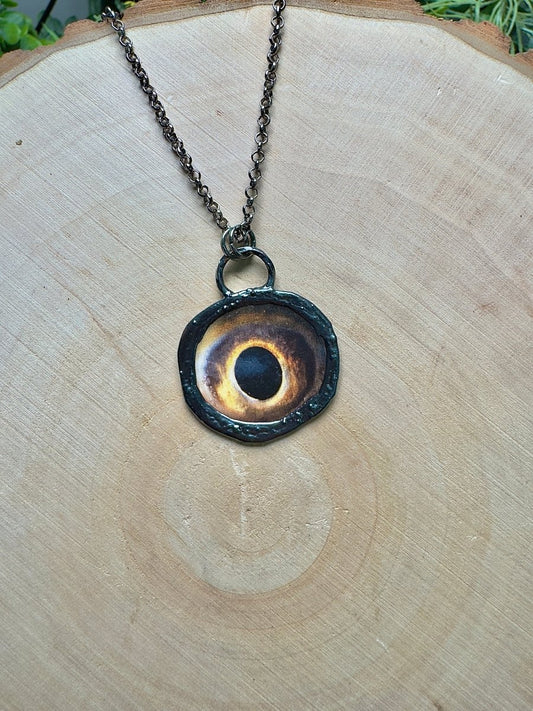 Fish Eye Necklace | Copper Ashes