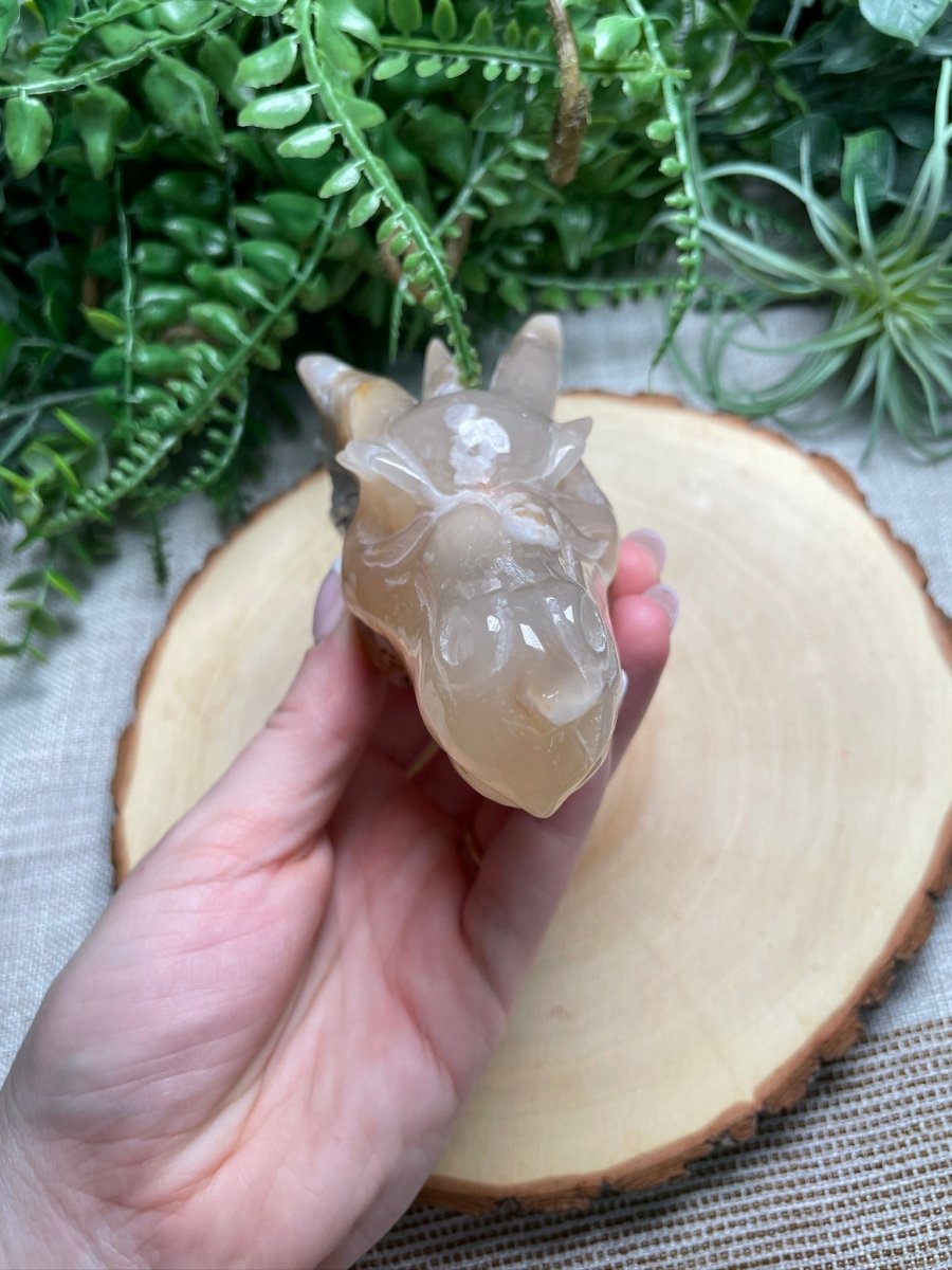 Flower Agate Dragon | Copper Ashes