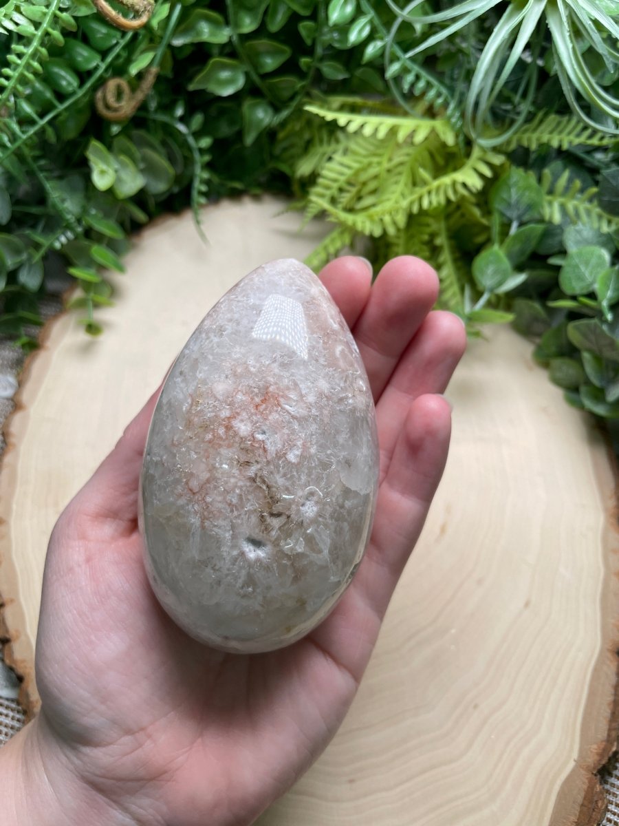 Flower Agate Egg | Copper Ashes