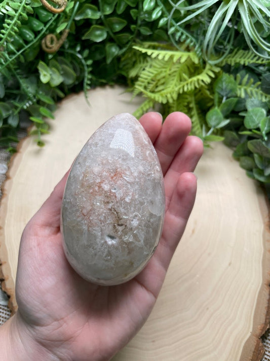 Flower Agate Egg | Copper Ashes