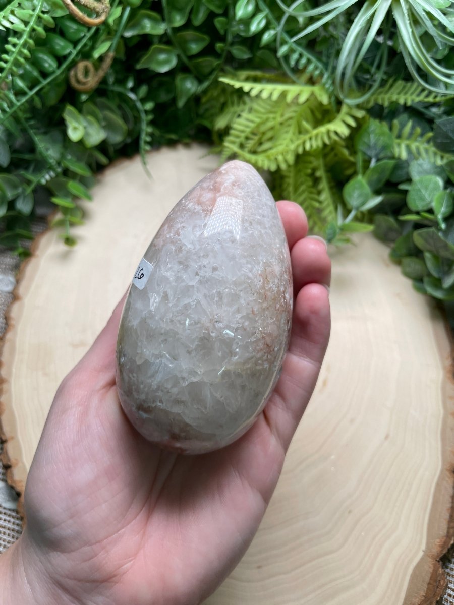 Flower Agate Egg | Copper Ashes