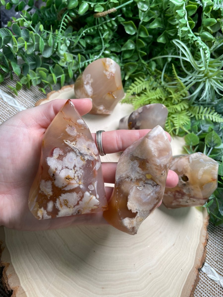 Flower Agate Flame | Copper Ashes
