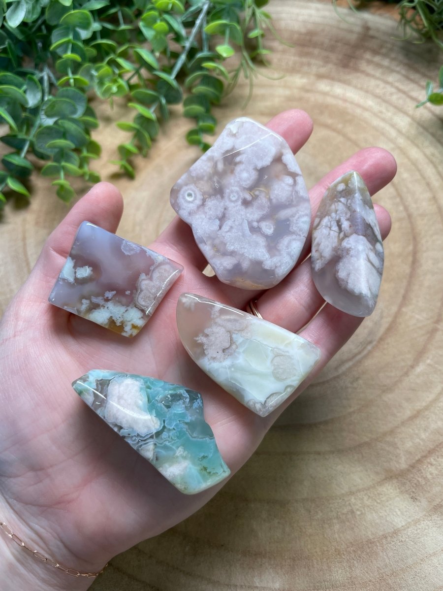 Flower Agate Freeform | Copper Ashes