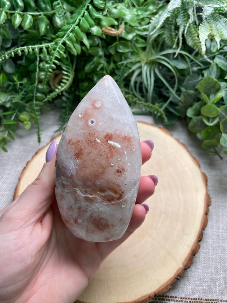 Flower Agate Freeform | Copper Ashes