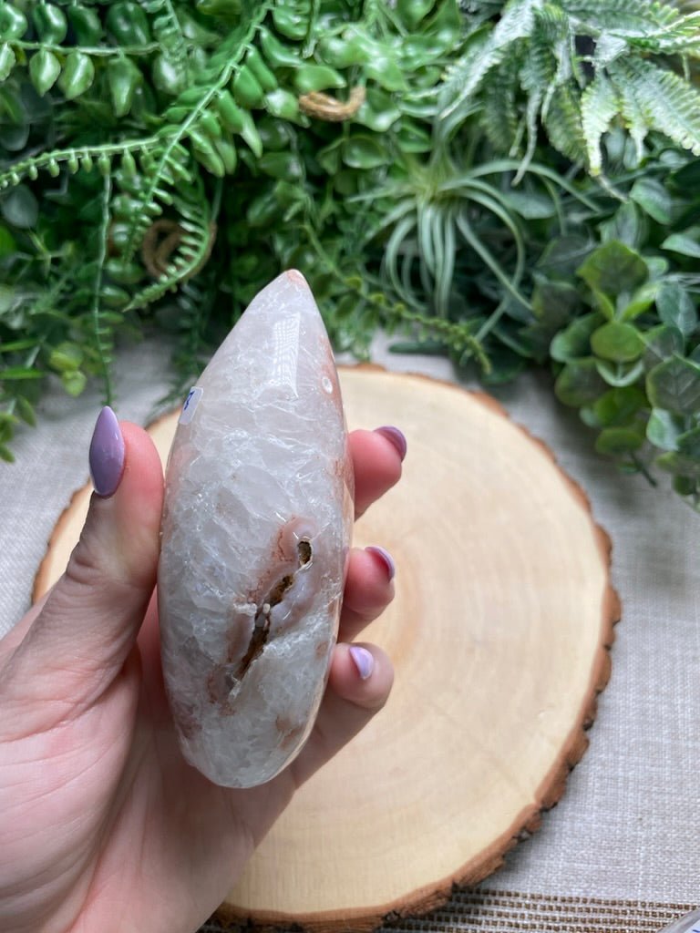 Flower Agate Freeform | Copper Ashes