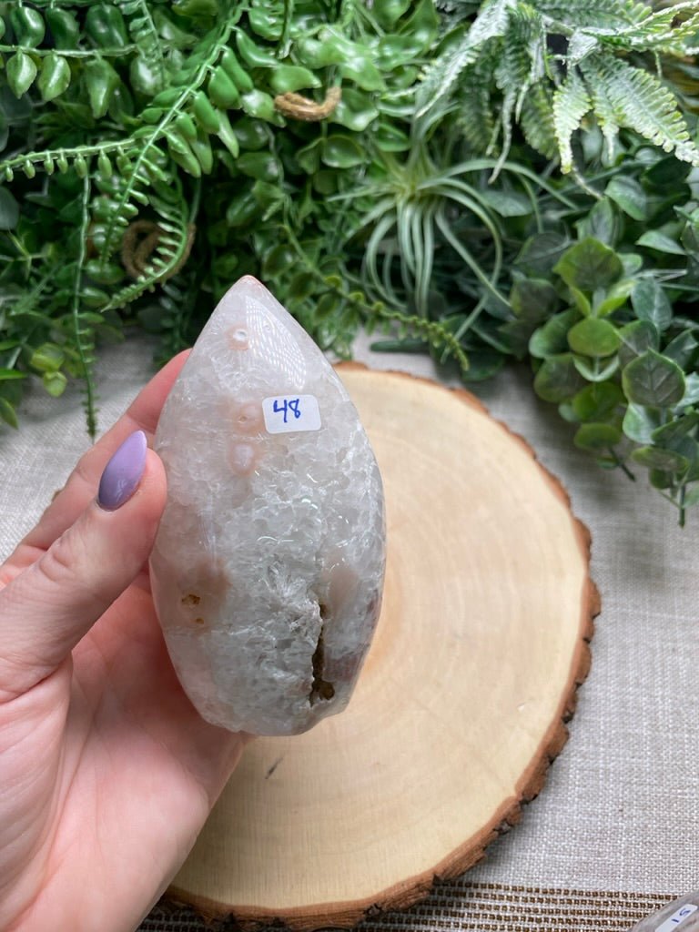 Flower Agate Freeform | Copper Ashes