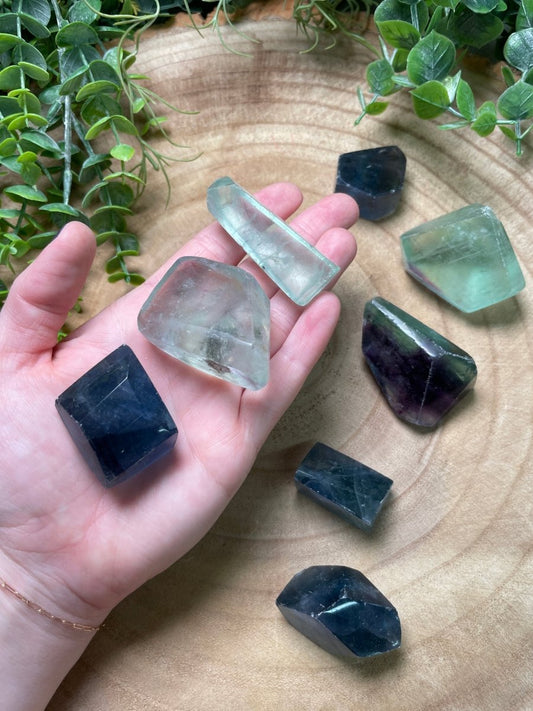 Fluorite Freeform (chipped) | Copper Ashes