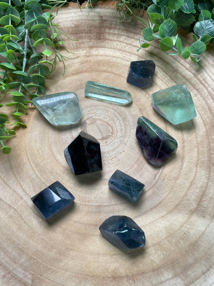 Fluorite Freeform (chipped) | Copper Ashes