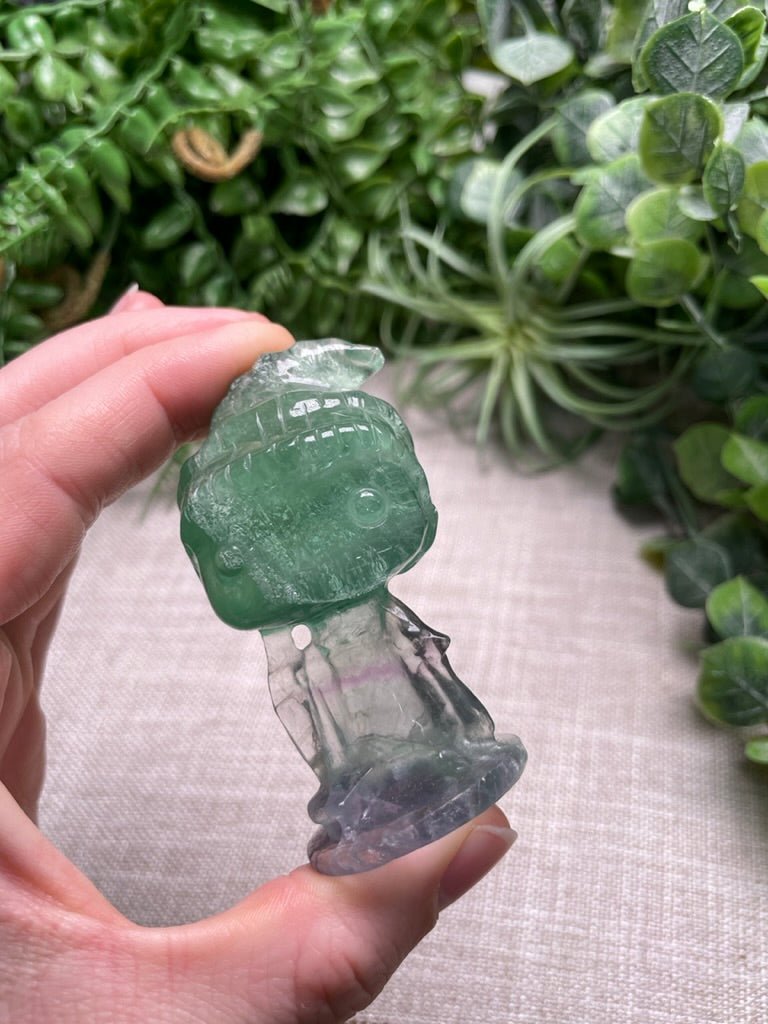 Fluorite Funko Elf (chipped hat) | Copper Ashes