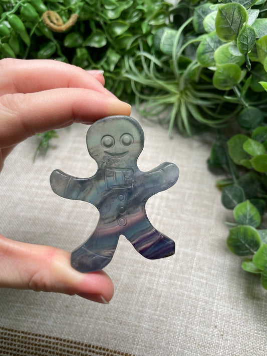 Fluorite Gingerbread Man | Copper Ashes