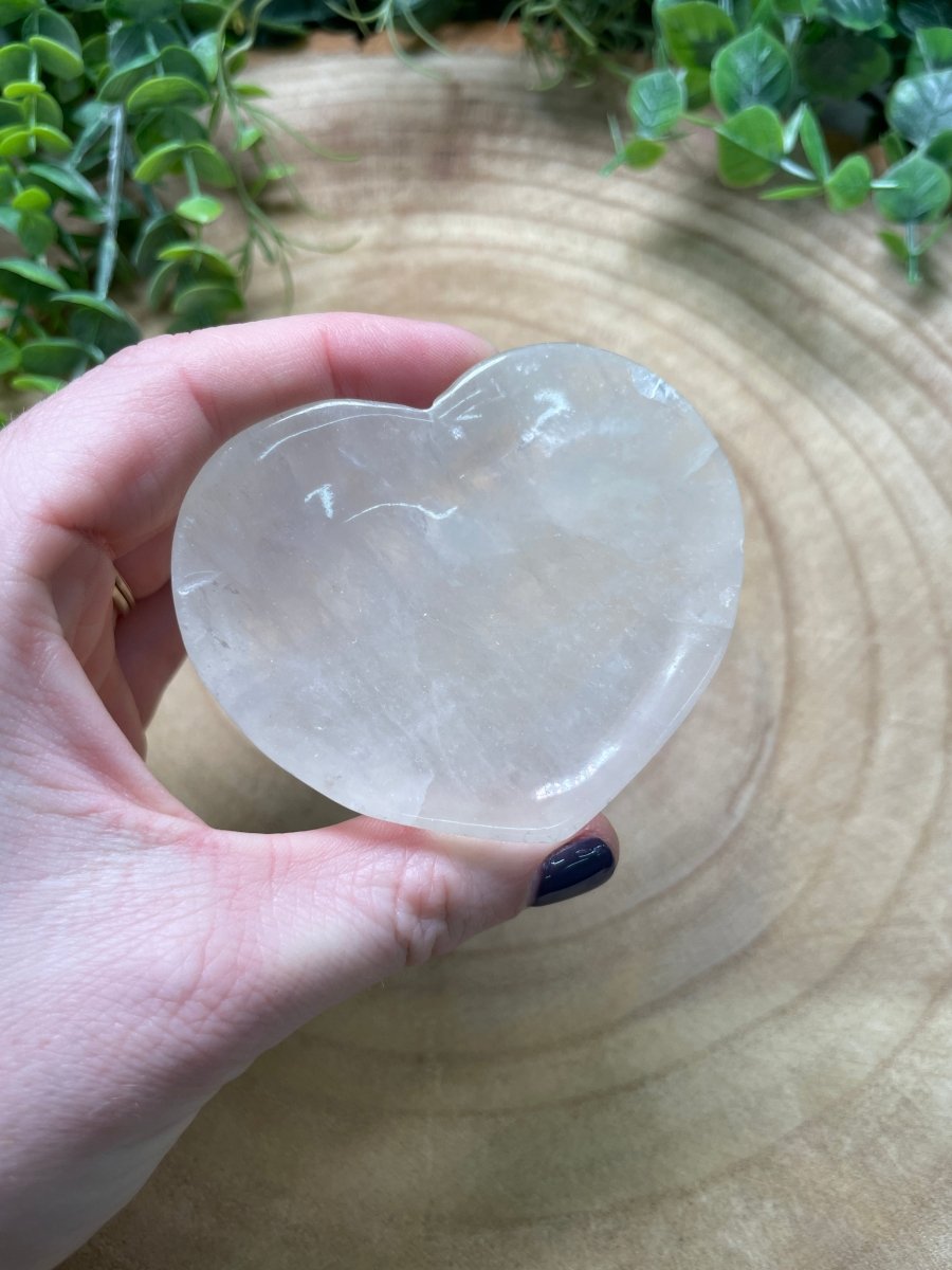 Fluorite Heart Trinket Dish | Copper Ashes