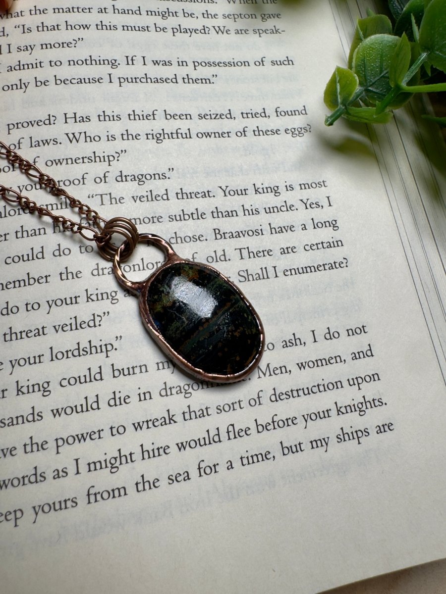 Fluorite Root Necklace | Copper Ashes
