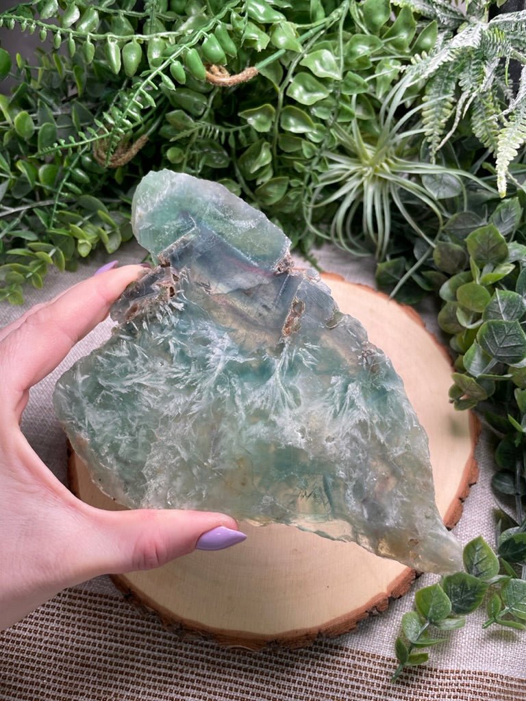 Fluorite Slab | Copper Ashes