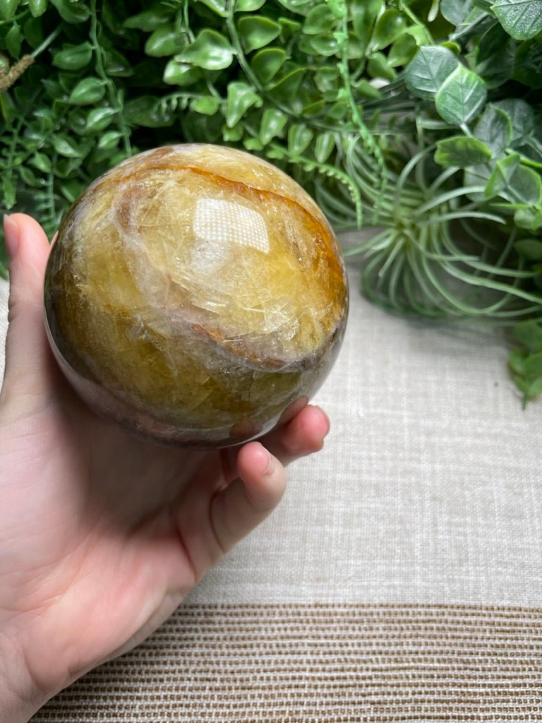 Fluorite Sphere | Copper Ashes