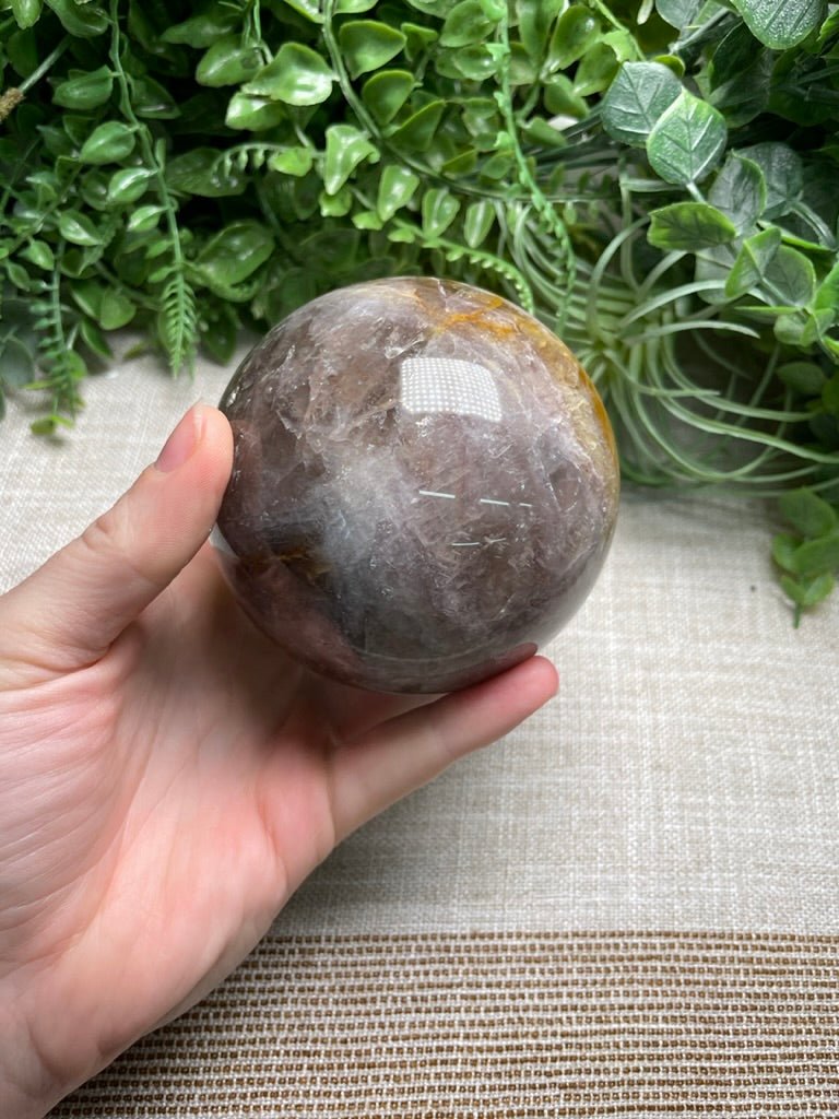 Fluorite Sphere | Copper Ashes