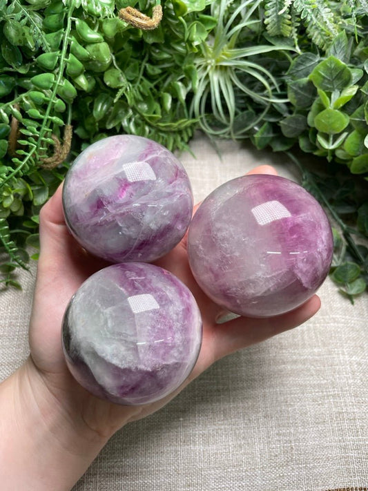 Fluorite Sphere | Copper Ashes