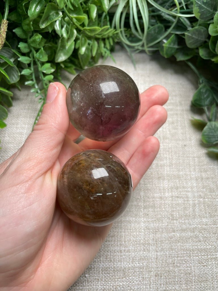 Fluorite Sphere | Copper Ashes