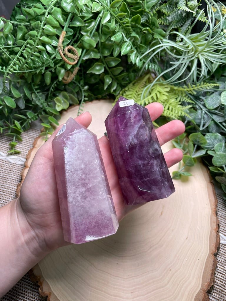 Fluorite Tower (may have minor scratches and chips) | Copper Ashes