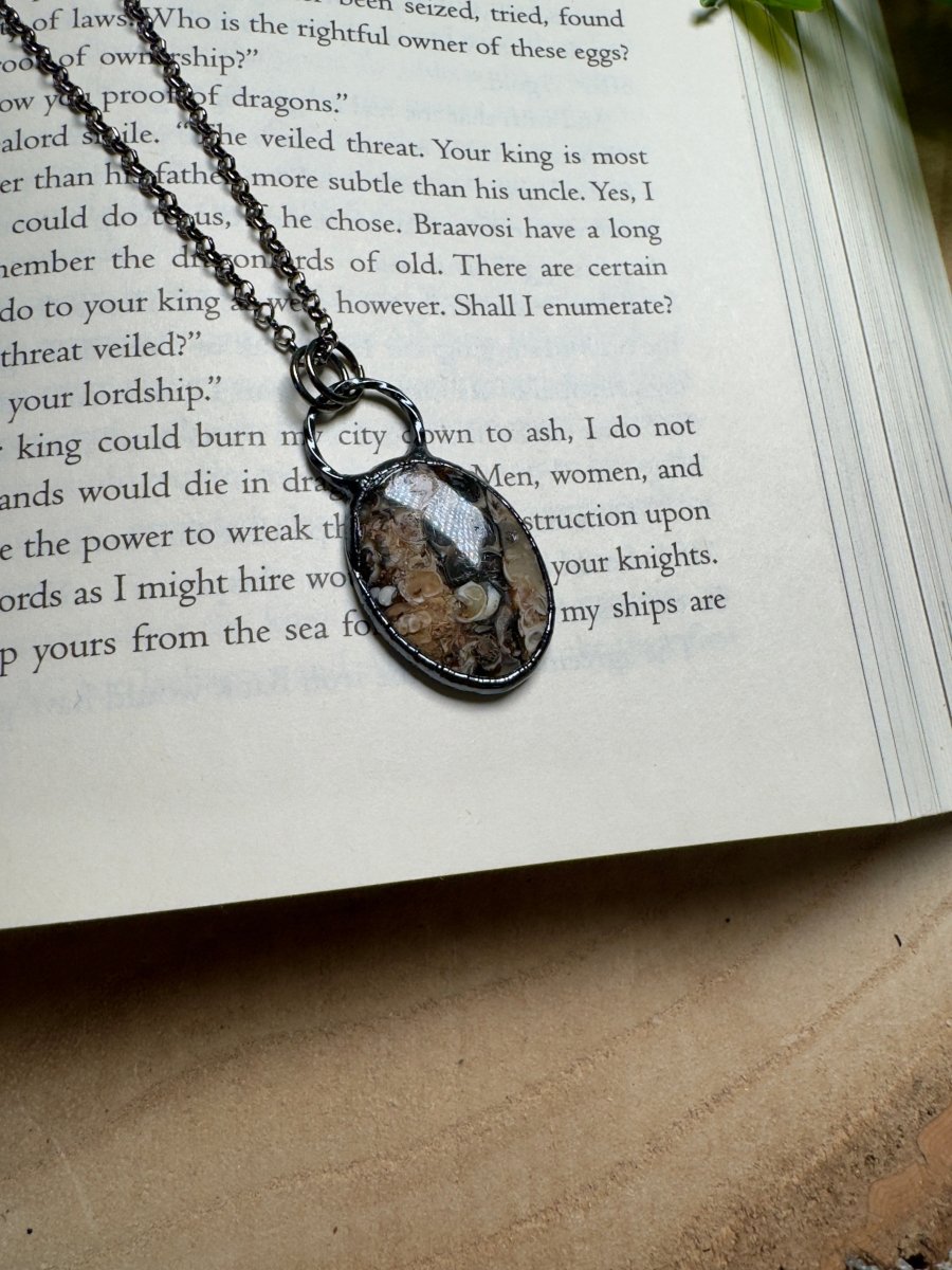Fossil Necklace | Copper Ashes
