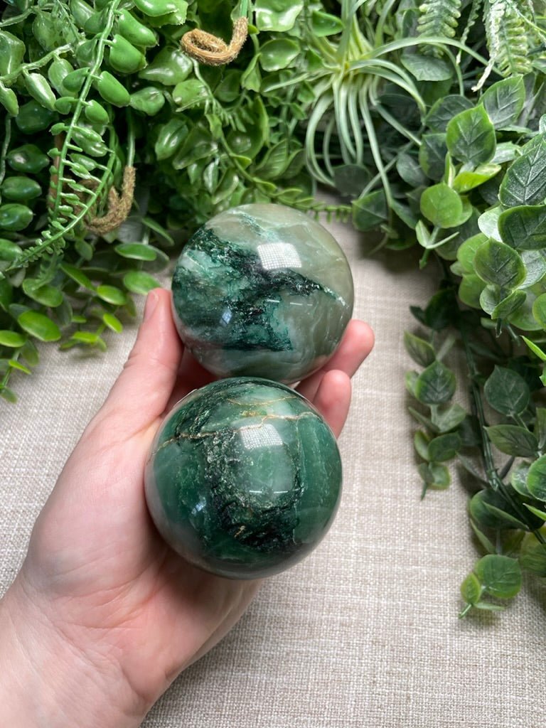 Fruschite Mix Sphere | Copper Ashes