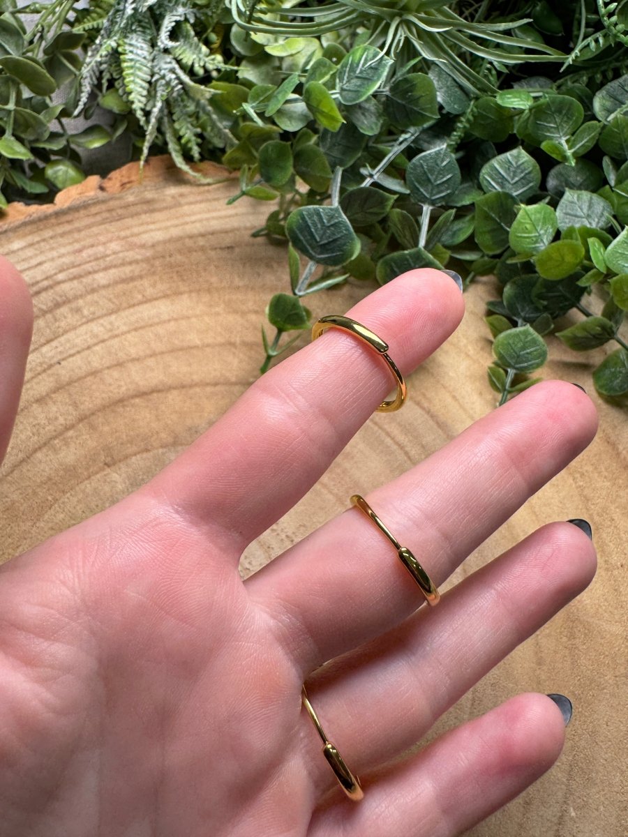 Garnet Ring Adjustable | Copper Ashes