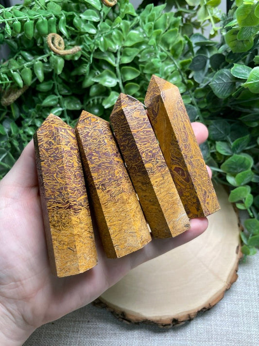 Golden Jasper Tower | Copper Ashes