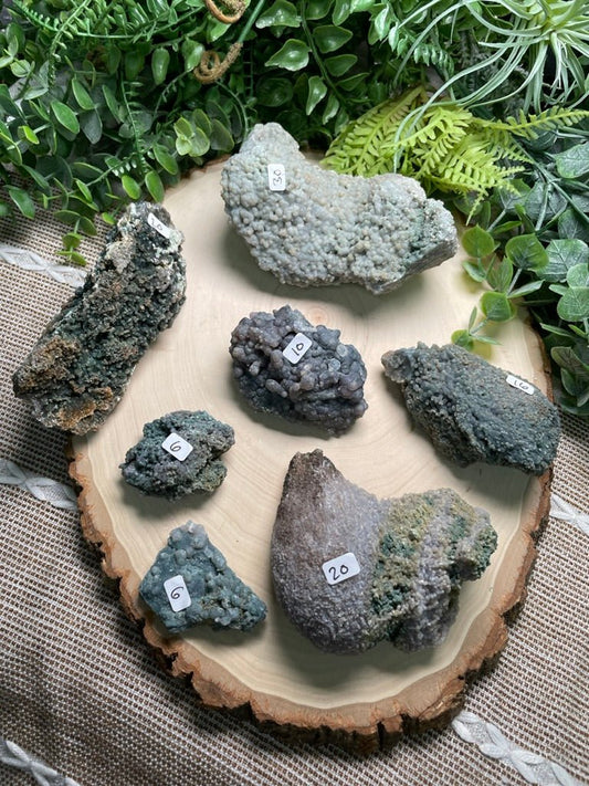 Grape Agate Cluster | Copper Ashes