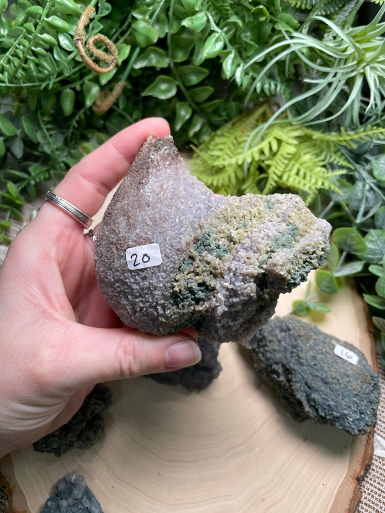 Grape Agate Cluster | Copper Ashes